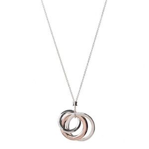 Tiffany & Co. Sterling 3ring necklace